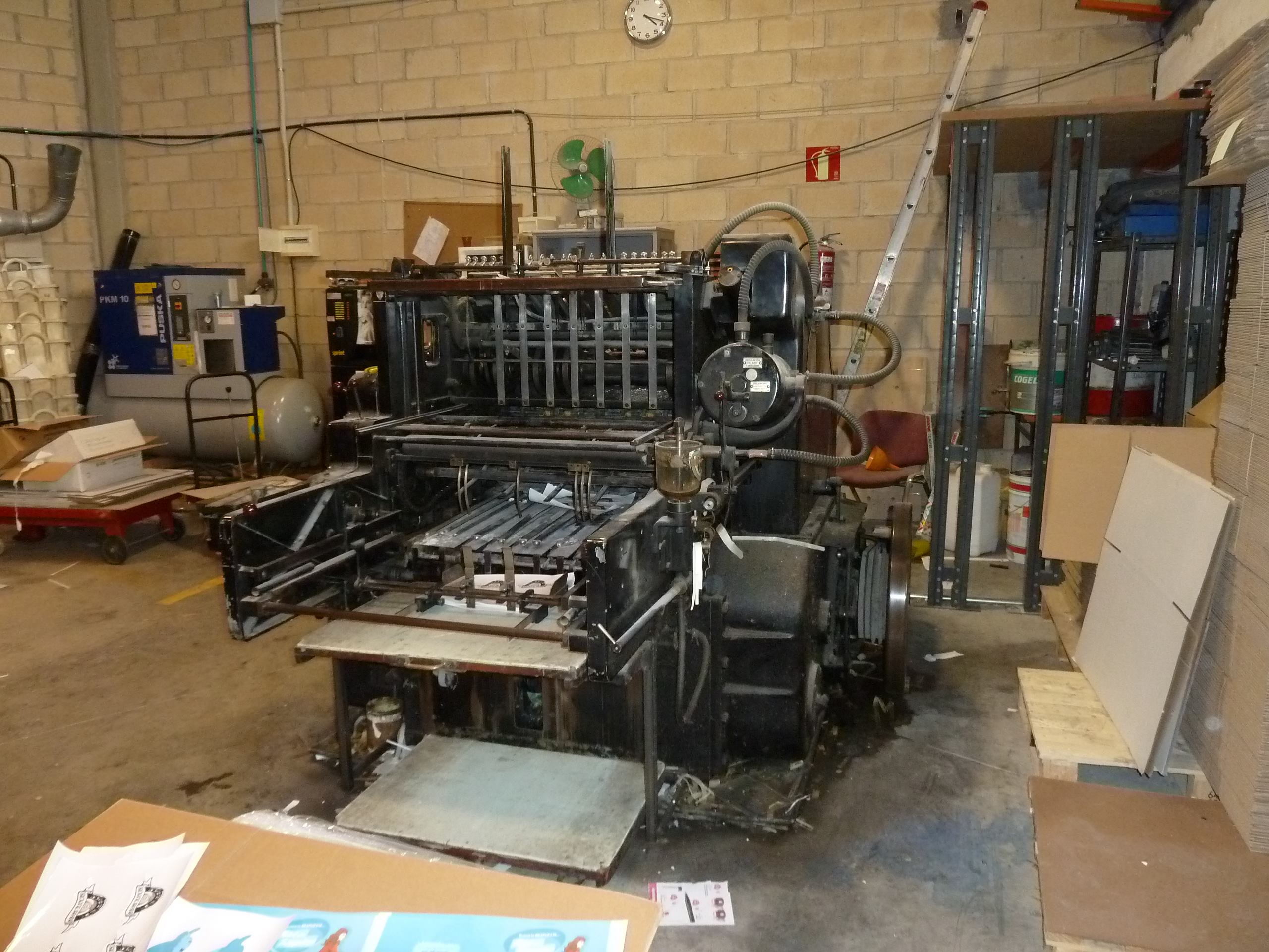 HEIDELBERG S CYLINDER DIE-CUTTER