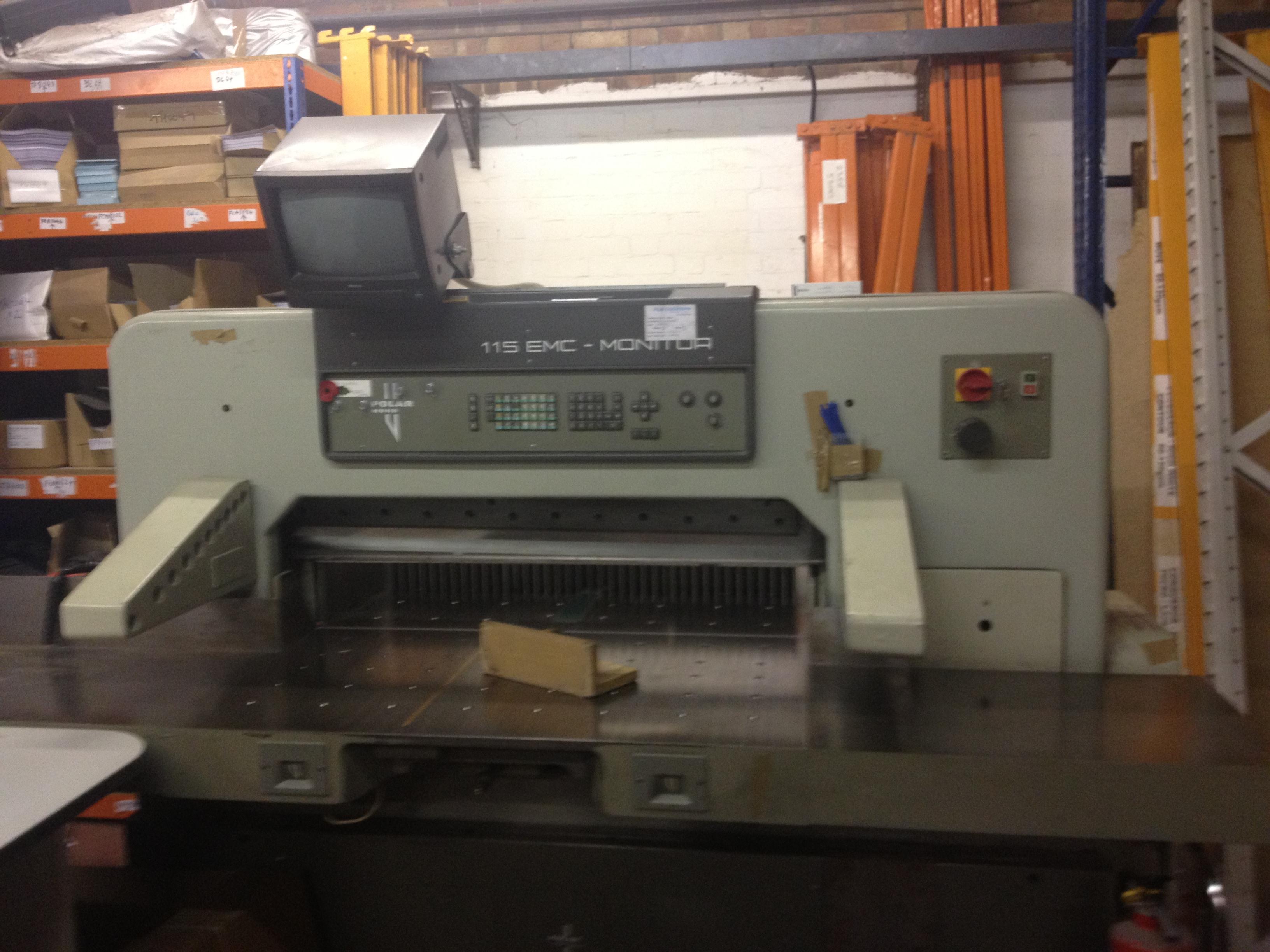 POLAR 115 EMC-MON GUILLOTINE