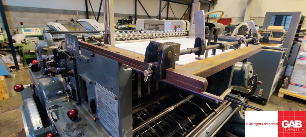 Used Die Cutters Finishing Machines 1955 original Heidelberg Cylinder ...
