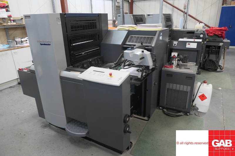 Single colour used offset printing machines 2011 Heidelberg Speedmaster ...