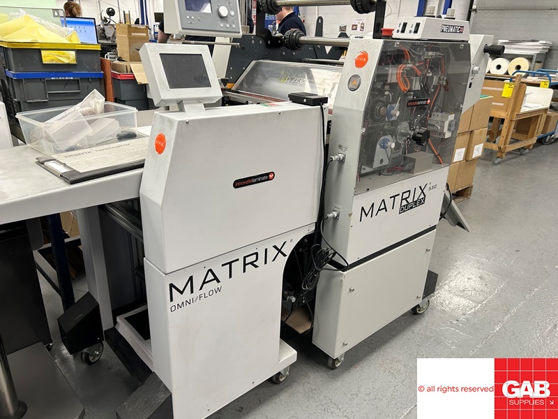 Used Other Machinery 2019 Matrix MX-530DP - double sided thermal ...