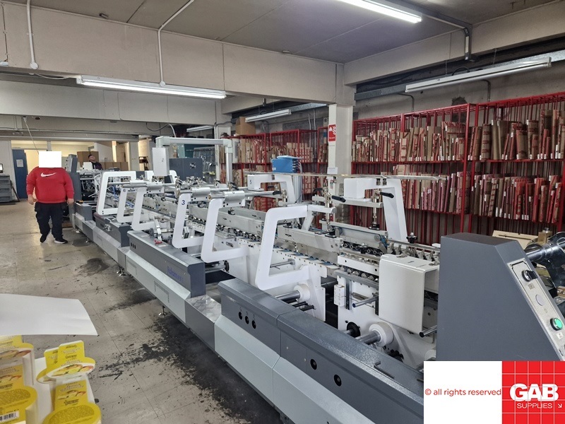 Used Other Machinery 2021 Rolam GS-800 Paper Carton Box Folder Gluer 4 ...