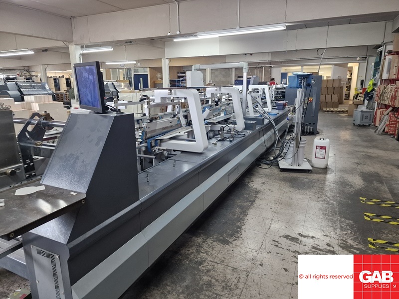 Used Other Machinery 2021 Rolam GS-800 Paper Carton Box Folder Gluer 4 ...