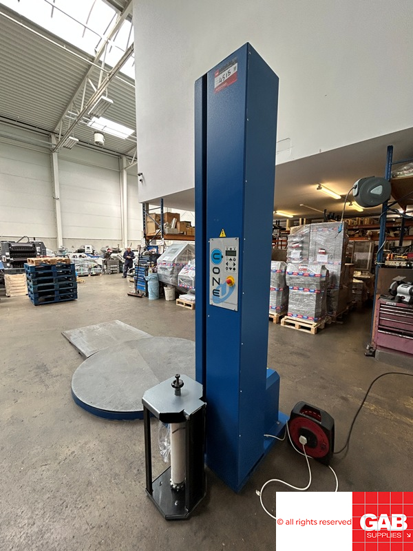 Used Other Machinery Cheap C-One Semi Automatic pallet wrapping machine ...