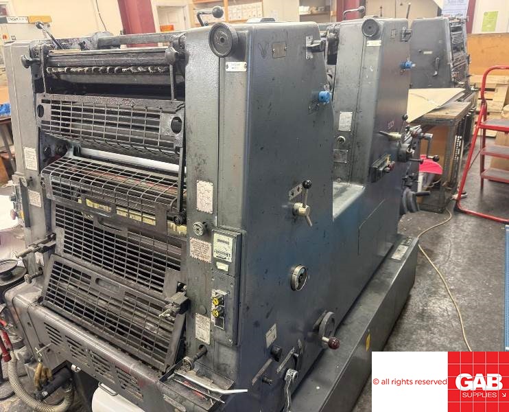 Two colour used offset printing machines Cheap Heidelberg GTO ZP 52 two ...