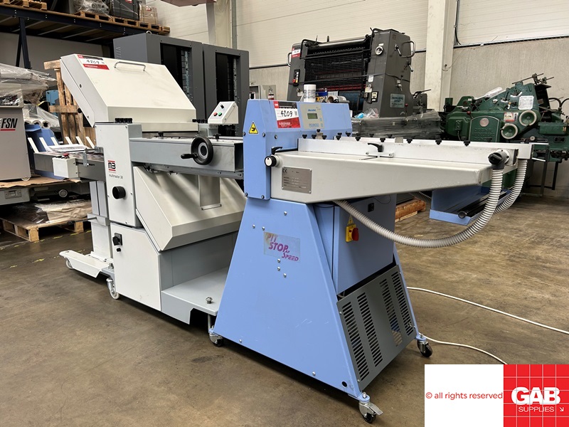 Used Other Machinery Digital card creasing and folding machine ...
