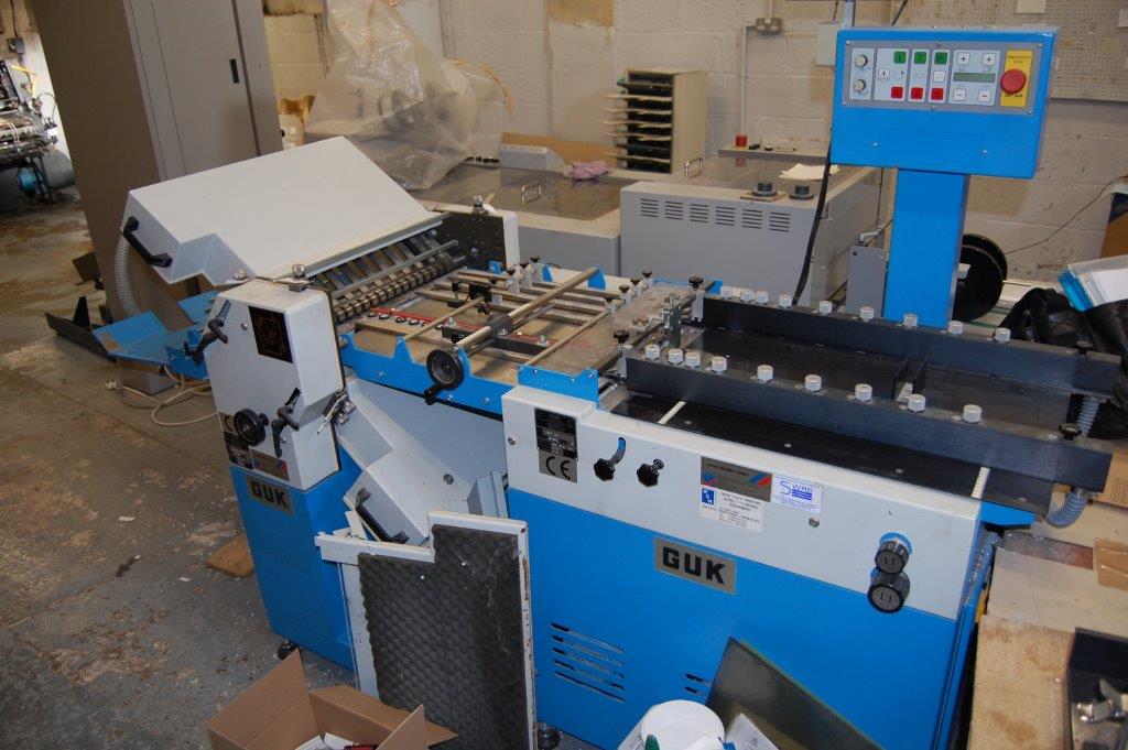 Used folder machines GUK SAF 45-4 FOLDING MACHINE