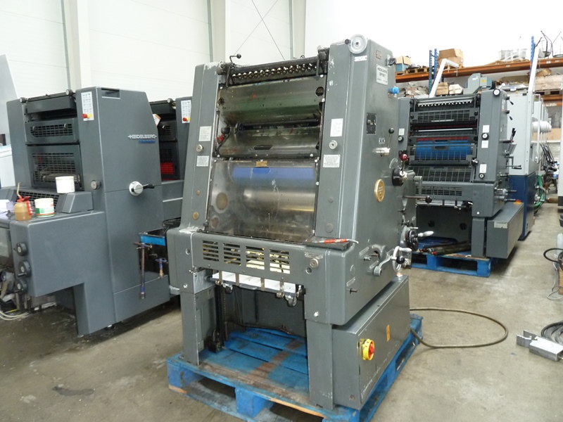 Single colour used offset printing machines HEIDELBERG GTO 46 SINGLE ...