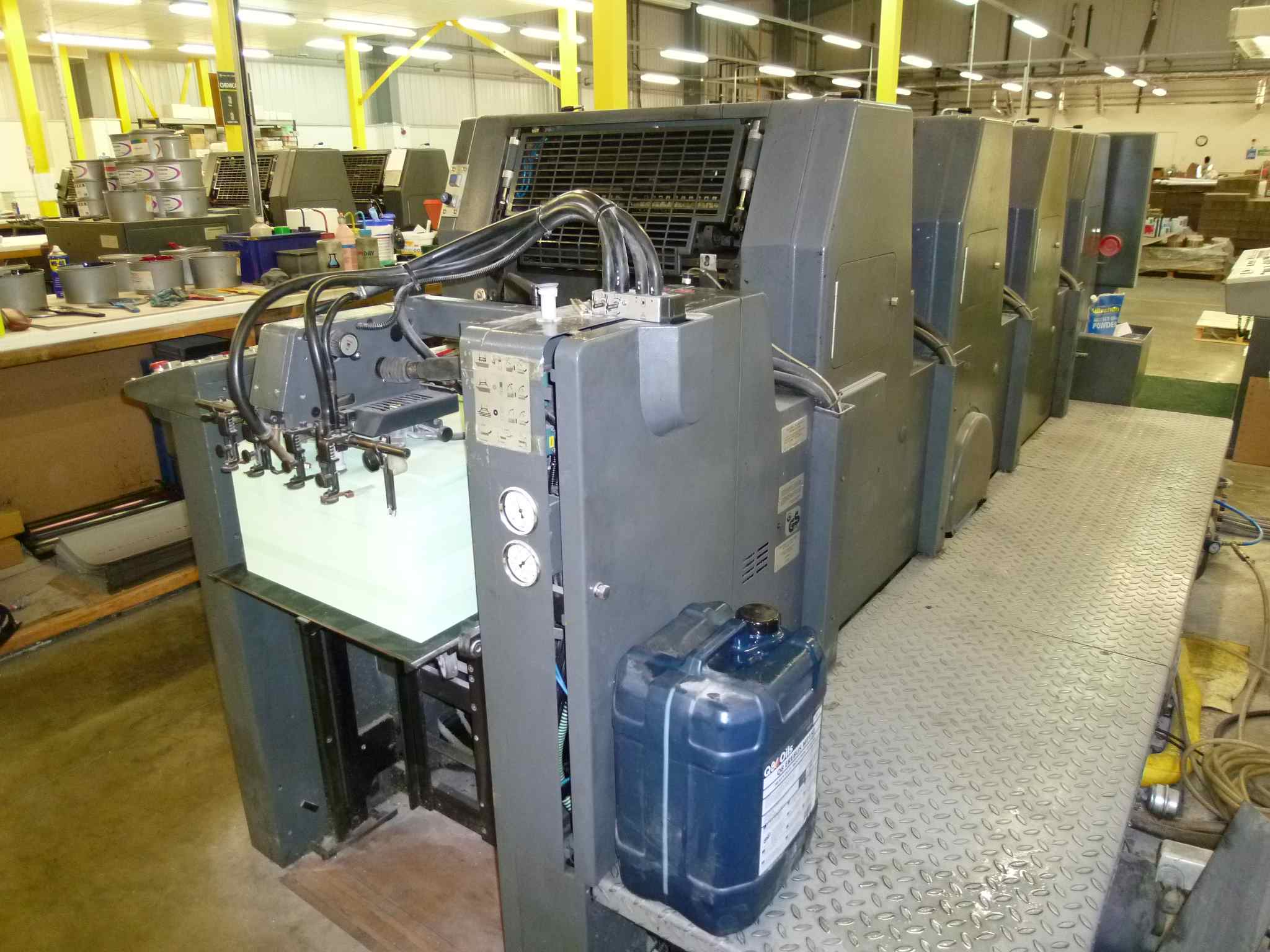 USED HEIDELBERG GTO 52-VS FOUR COLOUR OFFSET