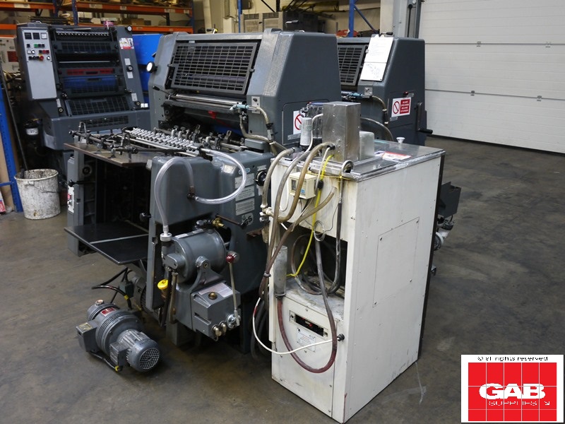 Heidelberg GTO 52 ZP 2 colour offset