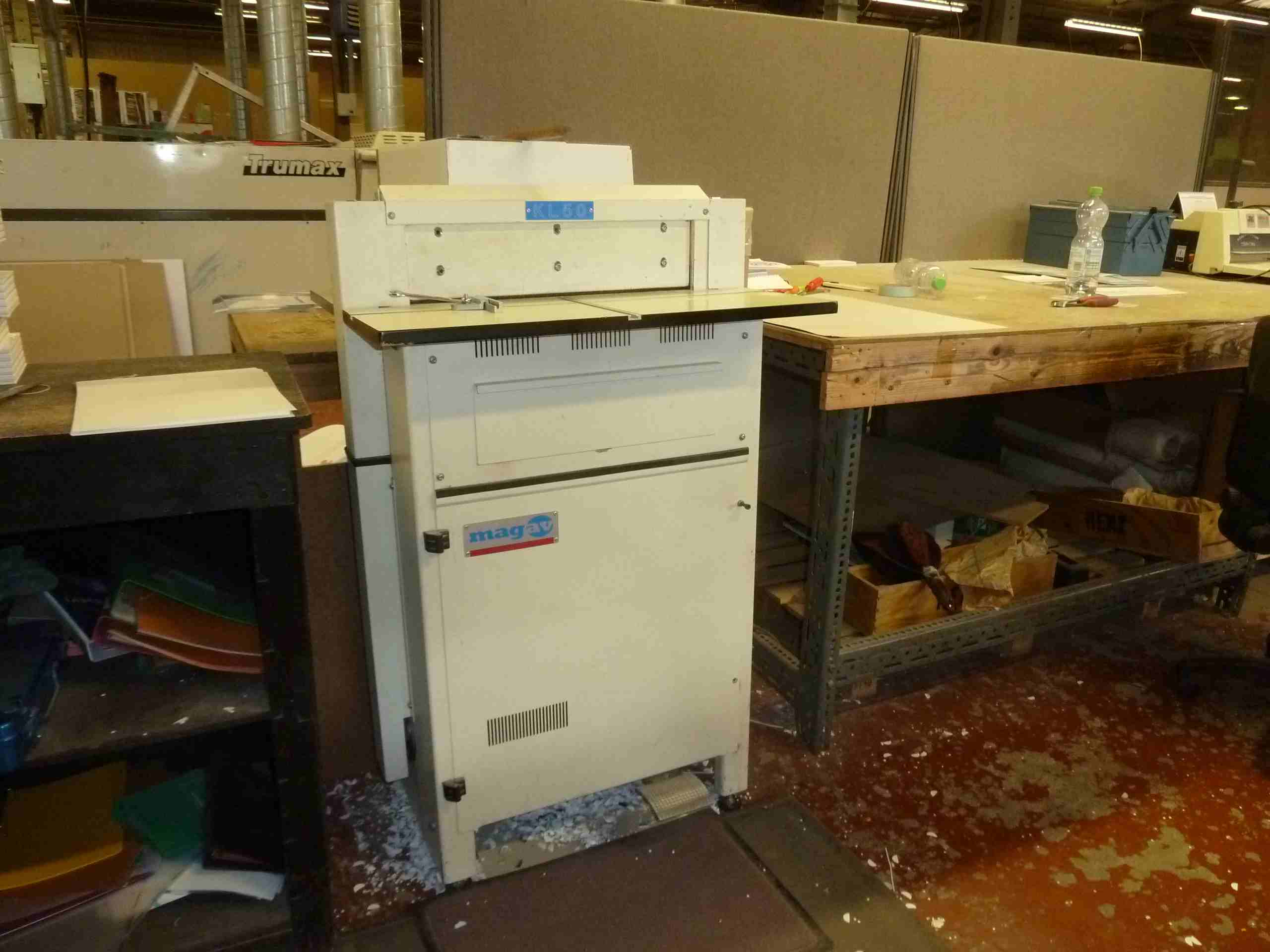 USED WIRE O PUNCHING MACHINE KL-50