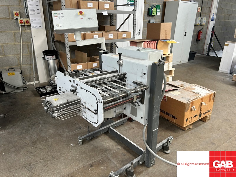 Used folder machines Mobile Folding Knife Stahl VFZ 52.D folder machine ...