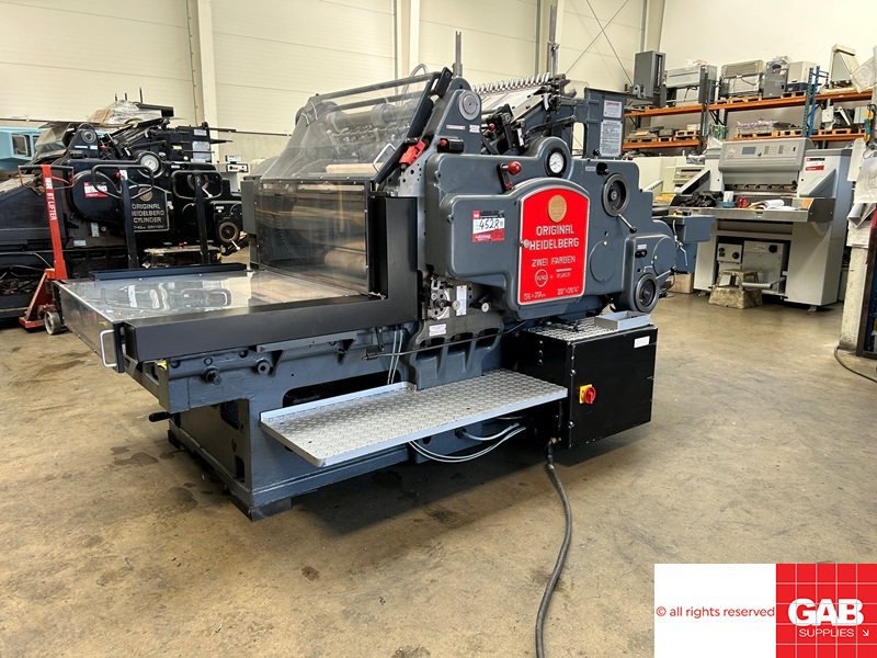 Used Die Cutters Finishing Machines Original Heidelberg SBG Cylinder ...