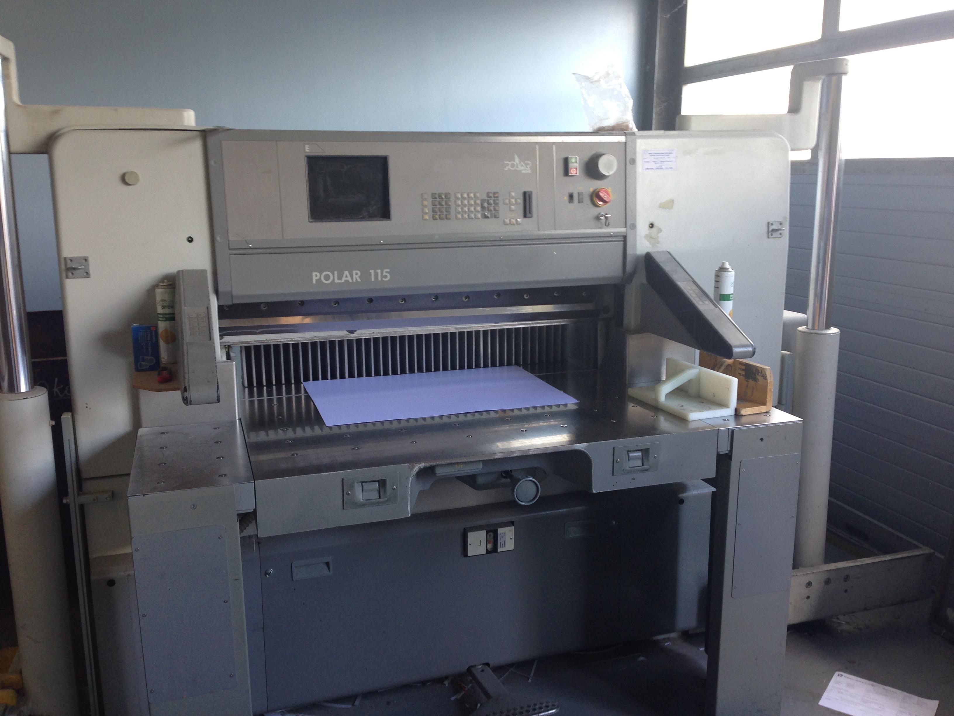 POLAR 115 E GUILLOTINE