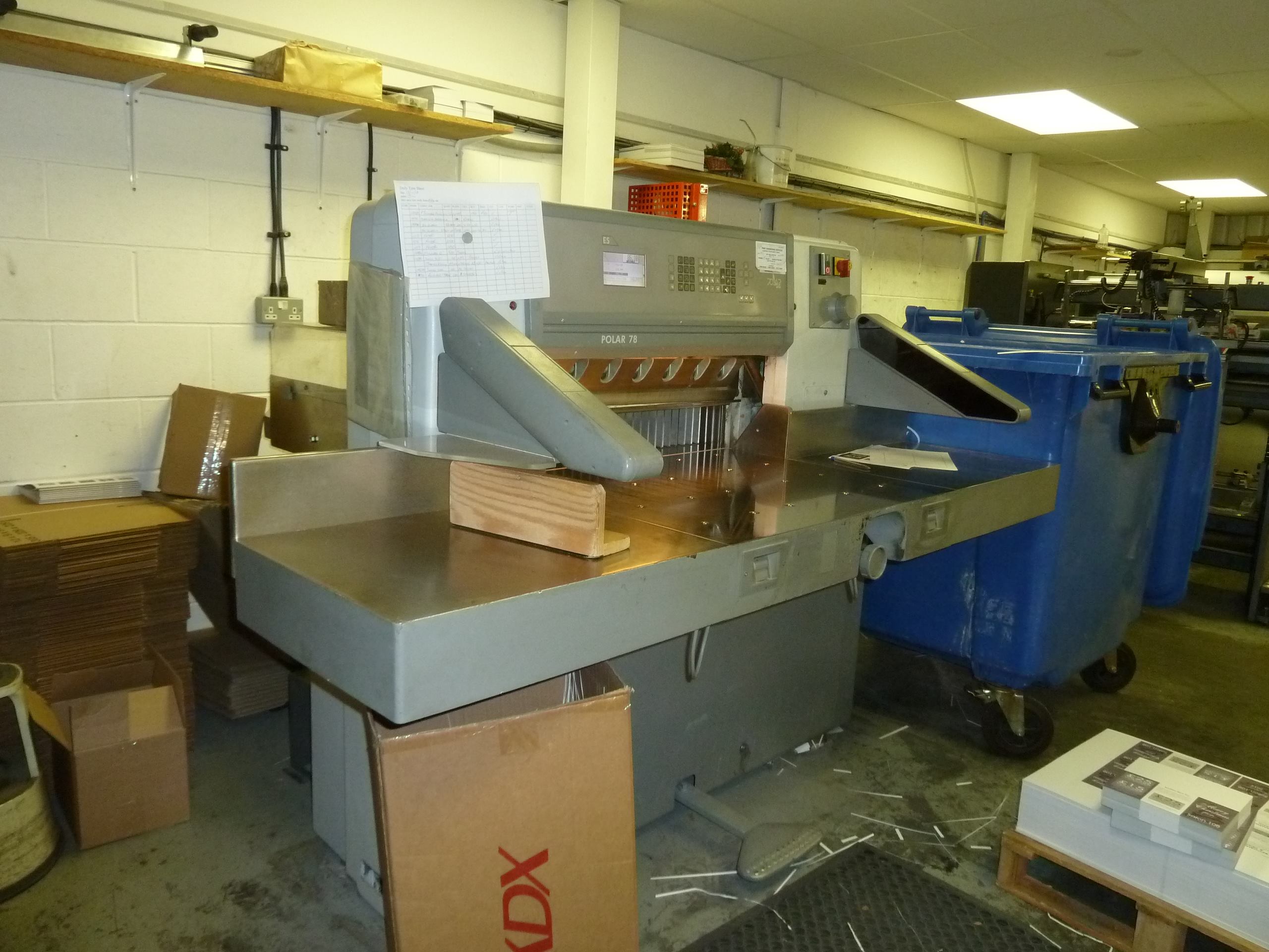 POLAR 78 ES GUILLOTINE