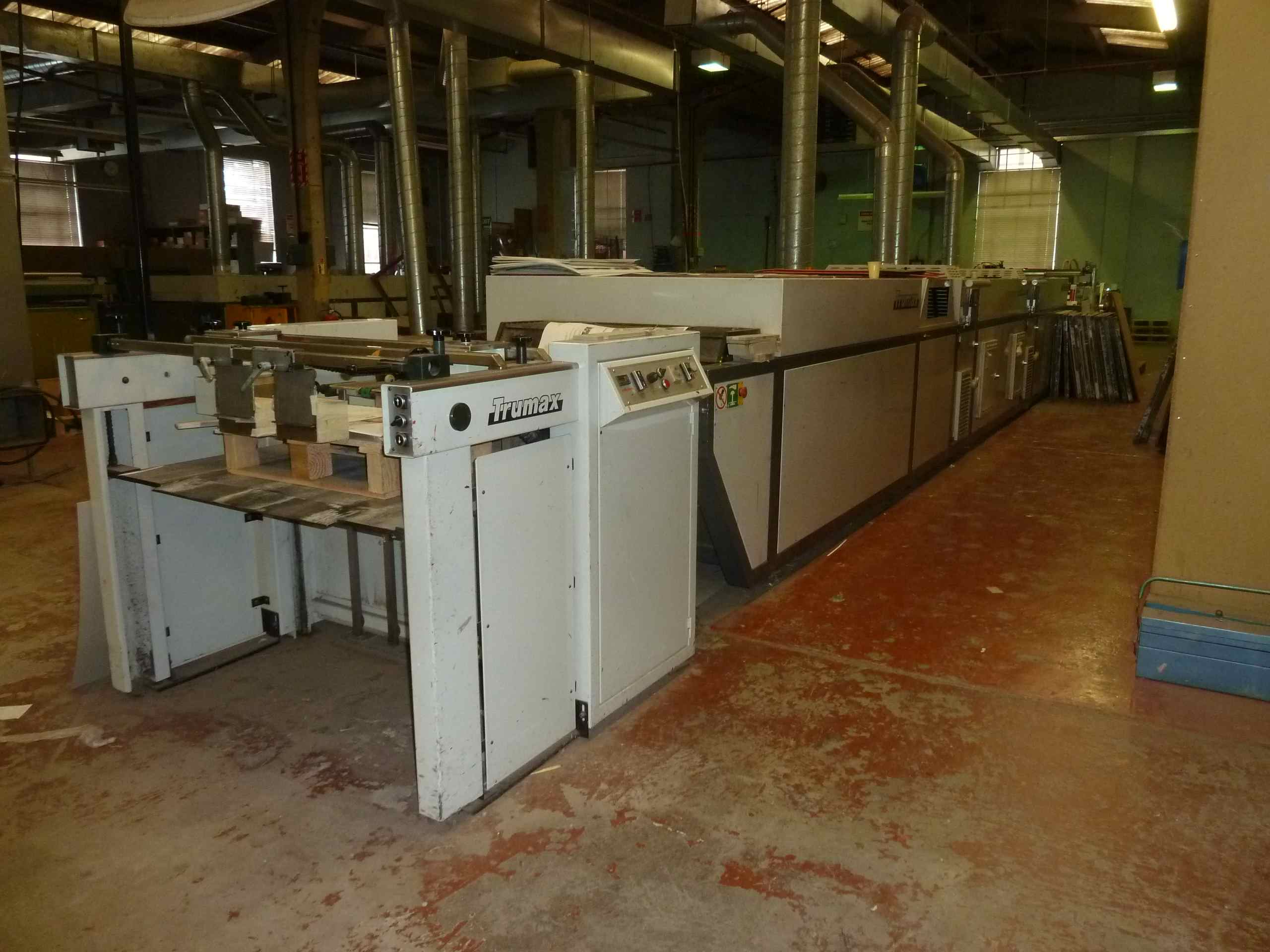 SAKURAI TRUMAX 72 SA SPOT UV COATER