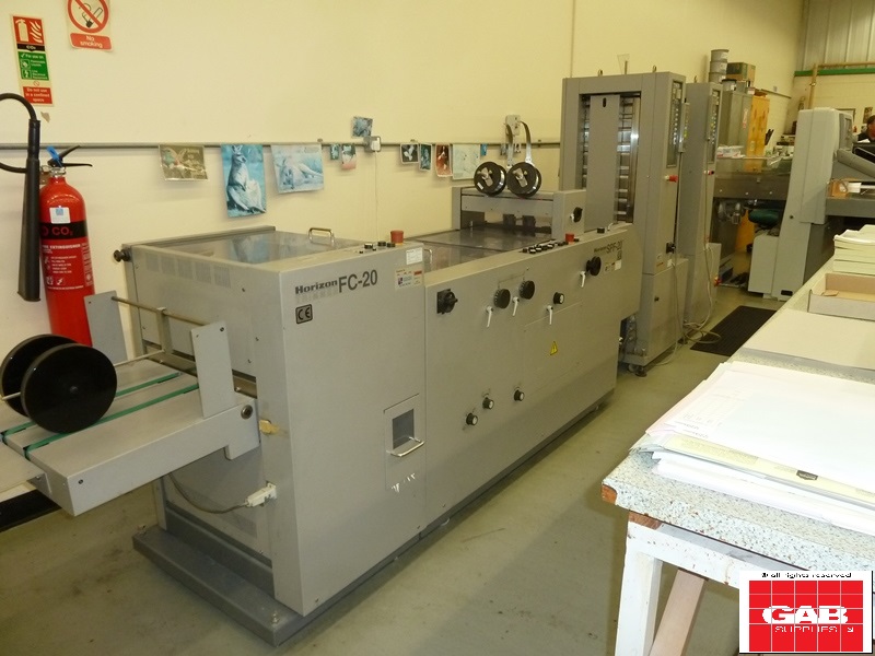 HORIZON MC-80 BOOKLET MAKER WITH SPF 20 & FC 20