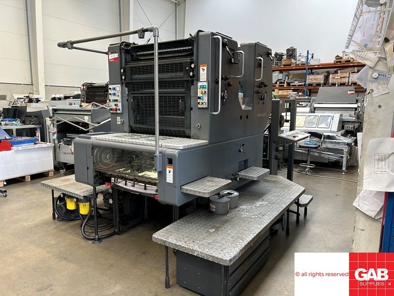 Two colour used offset printing machines Used Heidelberg SORMZ two ...