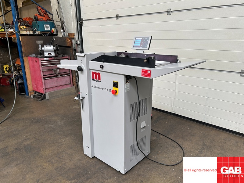 Used Other Machinery Used Morgana Autocreaser 33 Pro - digital card ...