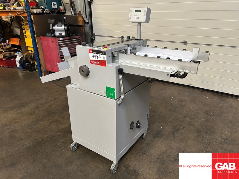 Used Other Machinery Used Multigraf DCM-45 high speed Creasing & Micro ...
