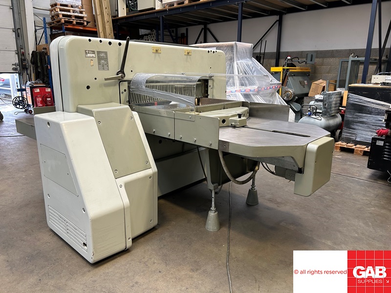 Used guillotine machines Used Polar 115 EM paper cutter machine for sale