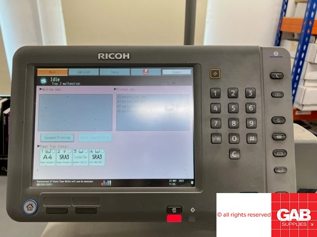 All other used offset printing machines Used Ricoh Pro C7100X digital ...