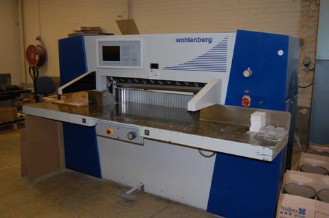 WHOLENBERG 115 GUILLOTINE