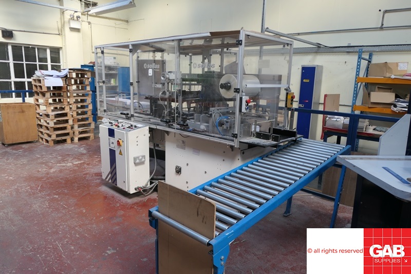Used Other Machinery Sollas 20H125 automatic ream wrapper for A4 size ...