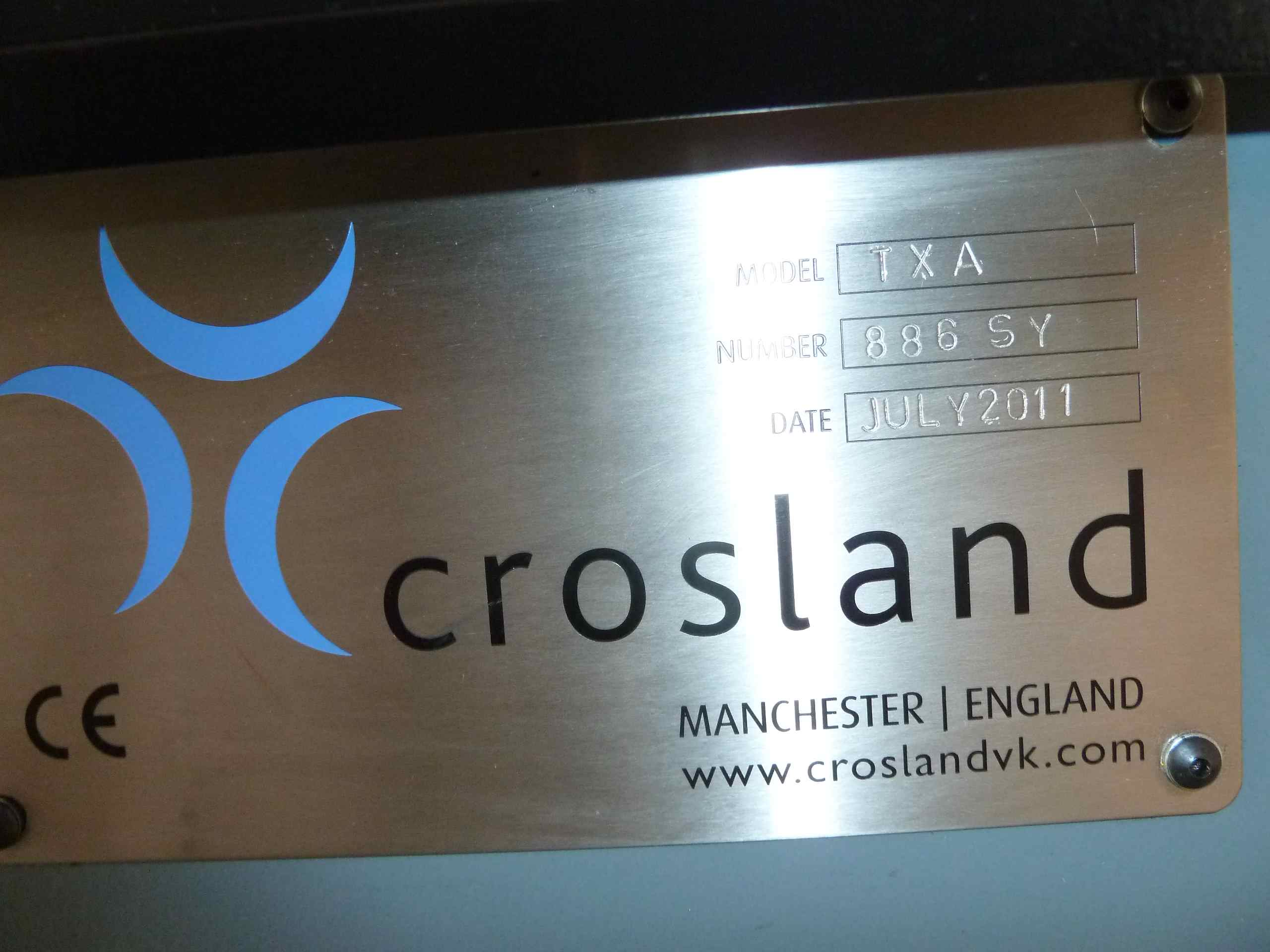 CROSLAND TXA PLATEN 