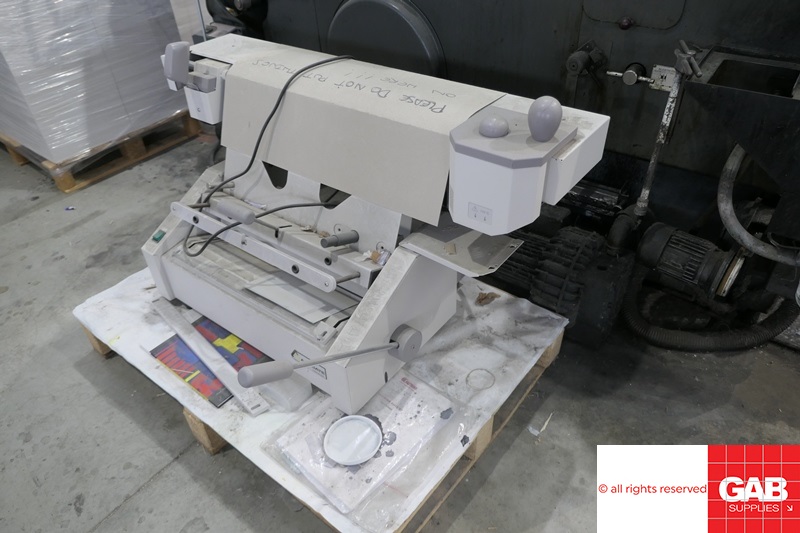 Used perfect binder machines Fastbind Elite XT - large format binding ...