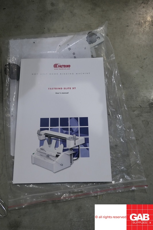 Used perfect binder machines Fastbind Elite XT - large format binding ...