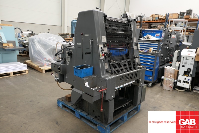 Single colour used offset printing machines Used GTO 52 one color ...