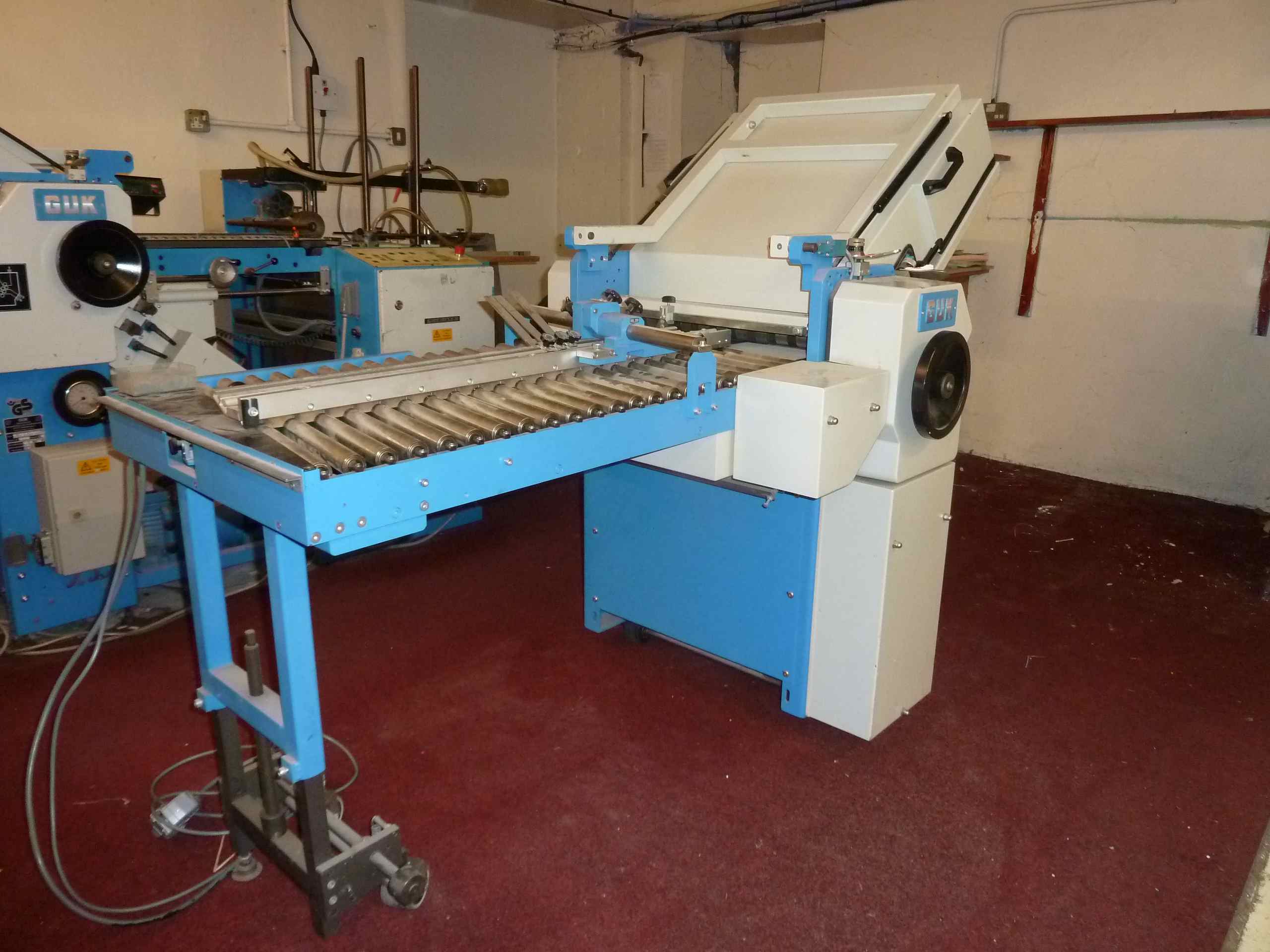 Used folder machines GUK FA 49 4-2 PAPER FOLDING MACHINE