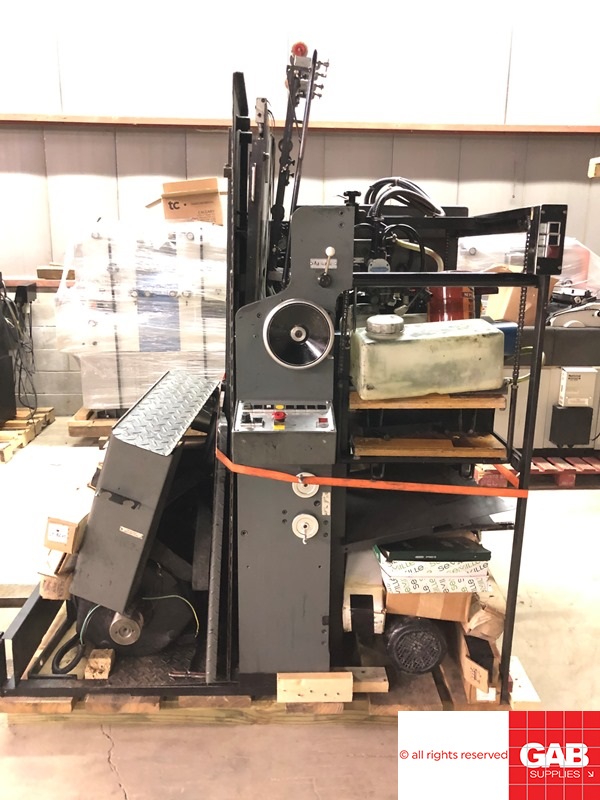 Two colour used offset printing machines Used Heidelberg SORKZ two ...