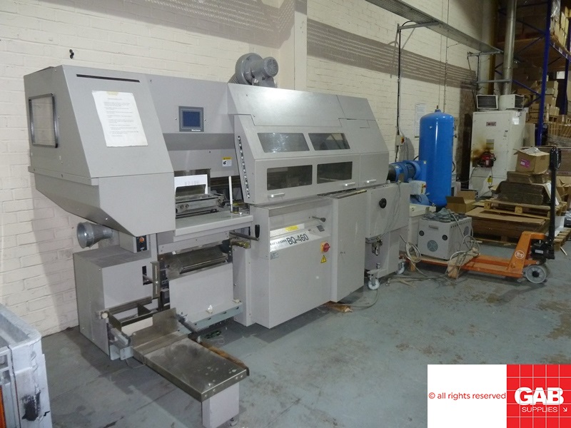 Horizon BQ 460 four clamps perfect binder 