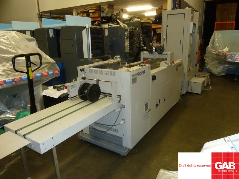 Horizon VAC-100 with SPF-20A + FC-20A booklet maker 