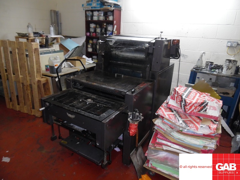Single colour used offset printing machines Used Rotaprint Alpha 35NP ...