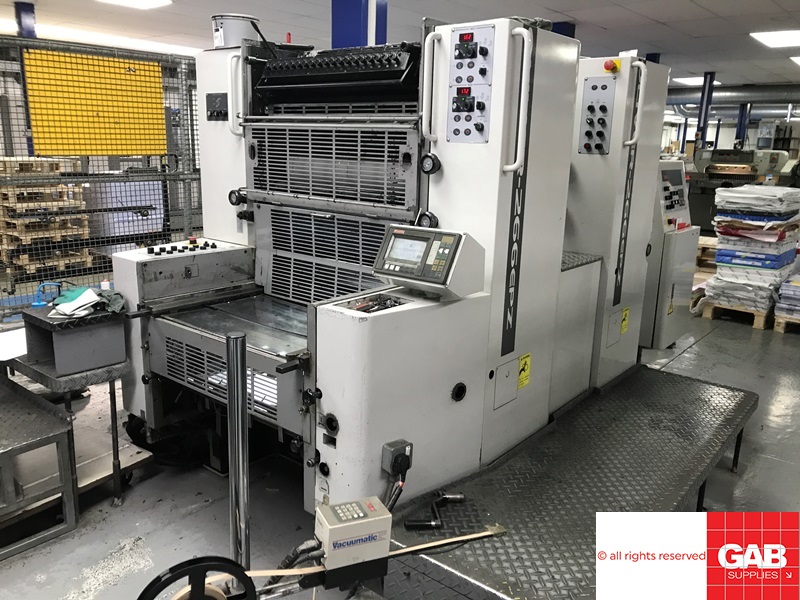 Two colour used offset printing machines sakurai 266epz two colour ...