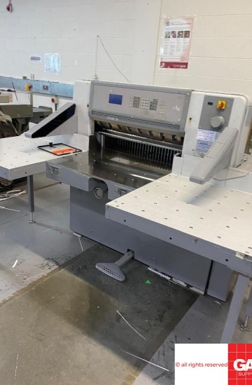 Guillotines
 Used finishing machines 1999 Used Polar Mohr 78 ES - paper cutting machine in excellent condition