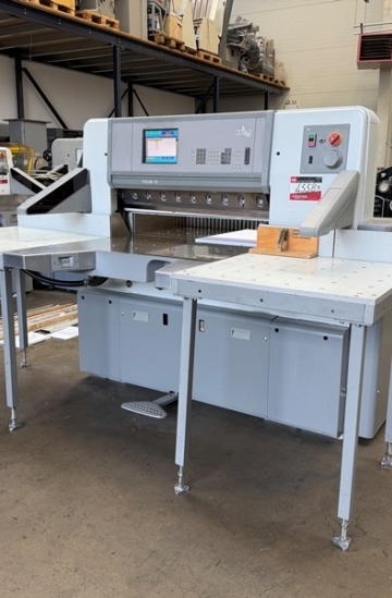Guillotines
 Used finishing machines 2001 Polar Mohr 92 E - High speed paper guillotine in excellent condition for sale - Only 1.4 million cuts 
