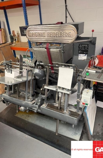 Others
 Used finishing machines Cheap Heidelberg GTP Platen - Hot foiling machine for sale 