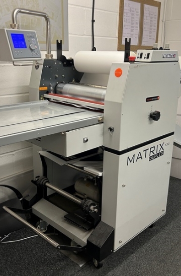 Others
 Used finishing machines Cheap double sided thermal laminating machine for sale - Matrix MX-530DP 