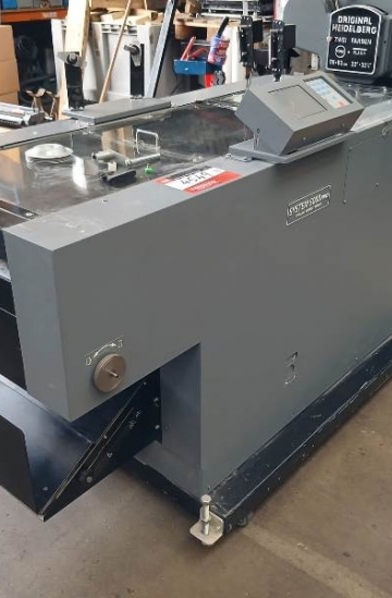 Saddle Stitching
 Used finishing machines Duplo DBM-500 booklet maker for sale - Sold for parts only 