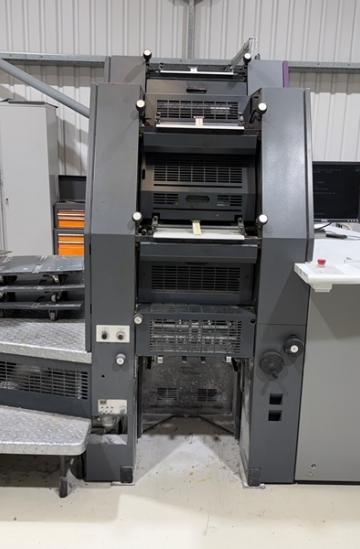 Four colour
 Used offset printing machines Heidelberg QuickMaster DI 46-4 four-colour direct-imaging press - Offset printer 
