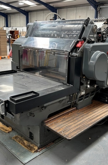 Die - cutters
 Used finishing machines Original Heidelberg SBB Cylinder die cutting machine for sale - In excellent condition Size 560 x 820 mm
