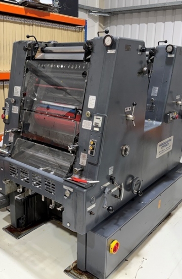 Two colour
 Used offset printing machines Used Heidelberg GTO ZP-46 two colour offset printing machine with Varn Kompac III Dampening for sale