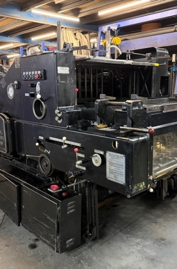 Die - cutters
 Used finishing machines Used Heidelberg SBD Cylinder Die cutting & creasing machine for sale - Size 640 x 900 mm 