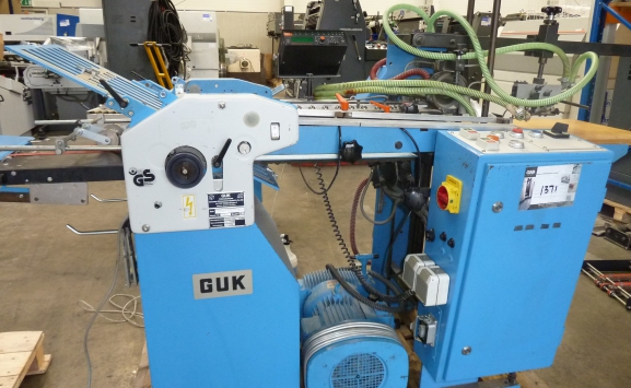 Used folder machines GUK FA 35 2-2 FOLDING MACHINE