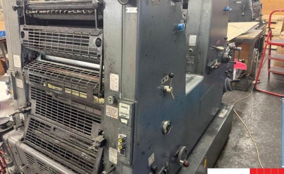 Two colour used offset printing machines Cheap Heidelberg GTO ZP 52 two ...
