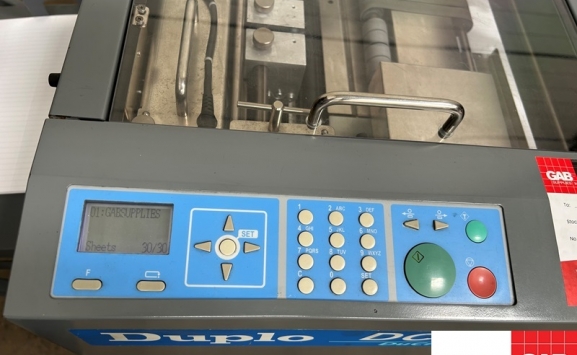 Used Other Machinery Duplo DC-445 Creaser - card creasing machine for sale